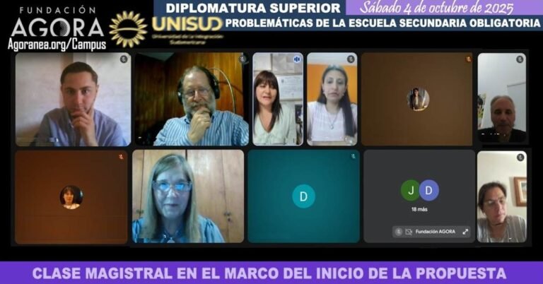 CLASE MAGISTRAL DE LA DIPLOMATURA CON UNISUD