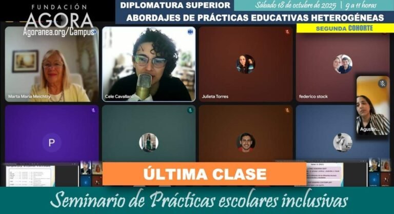 FINALIZÓ EL SEMINARIO DE PRÁCTICAS ESCOLARES INCLUSIVAS