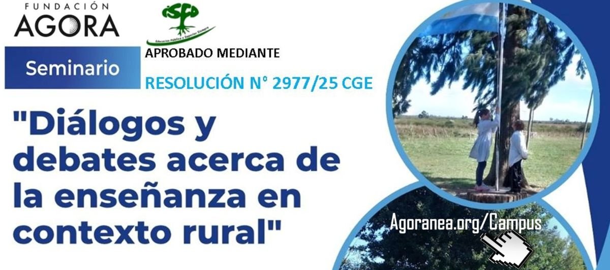 INICIA EL SEMINARIO DE DIÁLOGOS Y DEBATES ACERCA DE LA ENSEÑANZA EN CONTEXTO RURAL